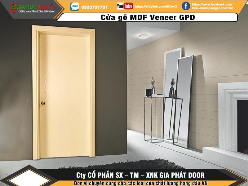 Cửa gỗ MDF Veneer GPD MDF P1-C1