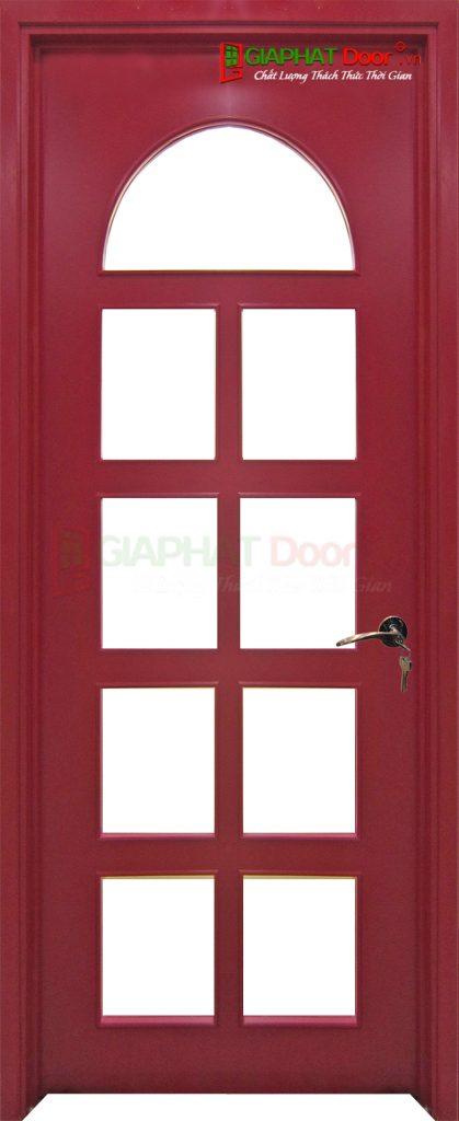 Cửa gỗ công nghiệp MDF Veneer P1G9 mau do