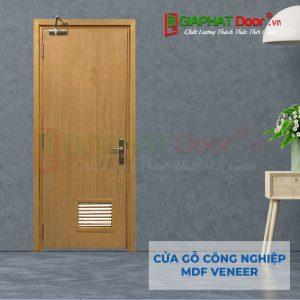 Cửa gỗ công nghiệp MDF Veneer P1L1