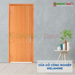 Cửa gỗ công nghiệp MDF Melamine P1R2-xoan dao