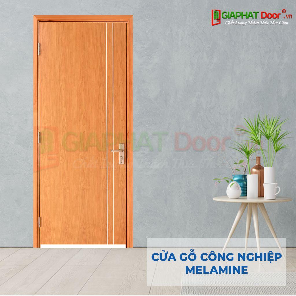 Cua go MDF Veneer P1R2-xoan dao.png Cửa gỗ công nghiệp MDF Melamine P1R2-xoan dao