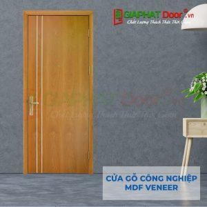 Cửa gỗ công nghiệp MDF Veneer P1R2