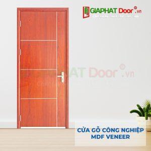 Cửa gỗ công nghiệp MDF Veneer P1R4b xoan dao (2)