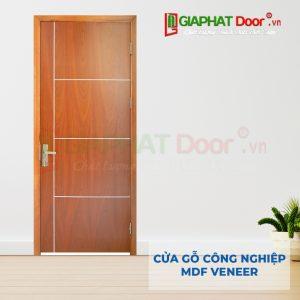Cửa gỗ công nghiệp MDF Veneer P1R4b