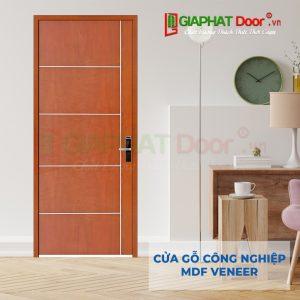 Cửa gỗ công nghiệp MDF Veneer P1R5 xoan dao (2)