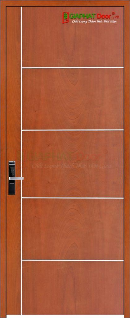 Cửa gỗ công nghiệp MDF Veneer P1R5 xoan dao (4) Cửa gỗ công nghiệp MDF Veneer P1R5 xoan dao (4)