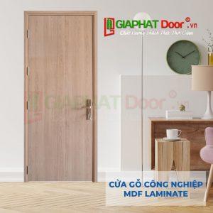 Cửa gỗ công nghiệp MDF Laminate P1