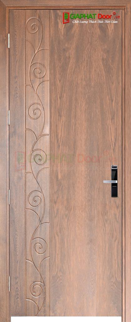 Cửa gỗ công nghiệp MDF Veneer phu pvc Cửa gỗ công nghiệp MDF Veneer phu pvc