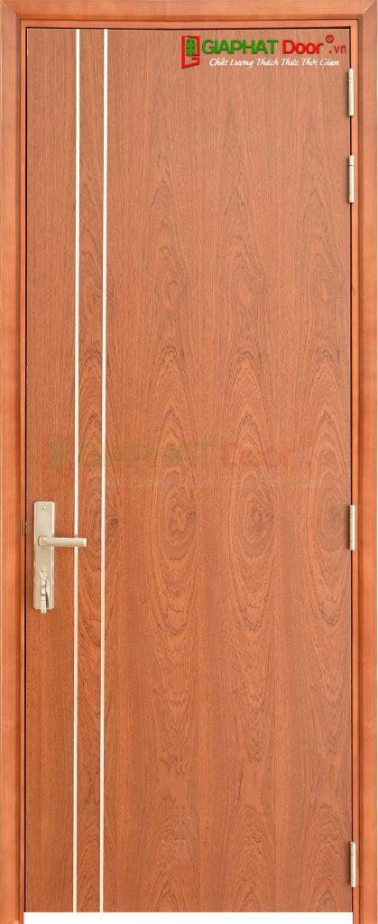Cửa gỗ công nghiệp MDF Veneer P1R2-xoan dao