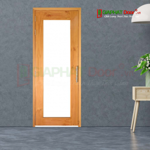 Cửa gỗ cao cấp MDF veneer o kinh