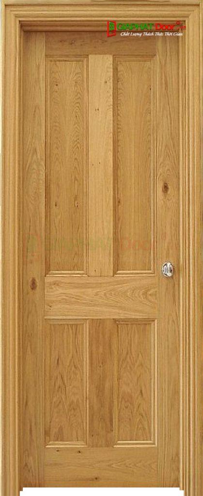 Cửa gỗ tự nhiên 4A soi