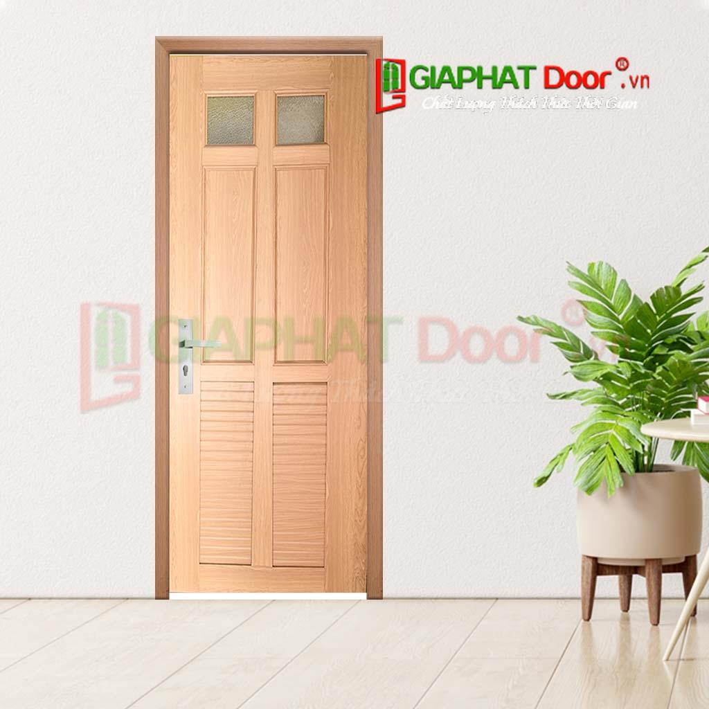 Cửa nhựa giả gỗ làm cửa phòng ngủ Cửa nhựa giả gỗ làm cửa phòng ngủ