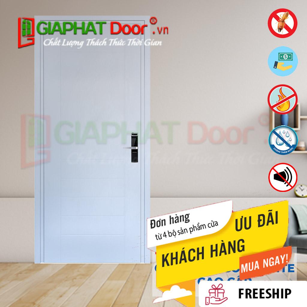 Cửa nhựa gỗ cháy chậm cao cấp Composite mang lại hiệu quả cao