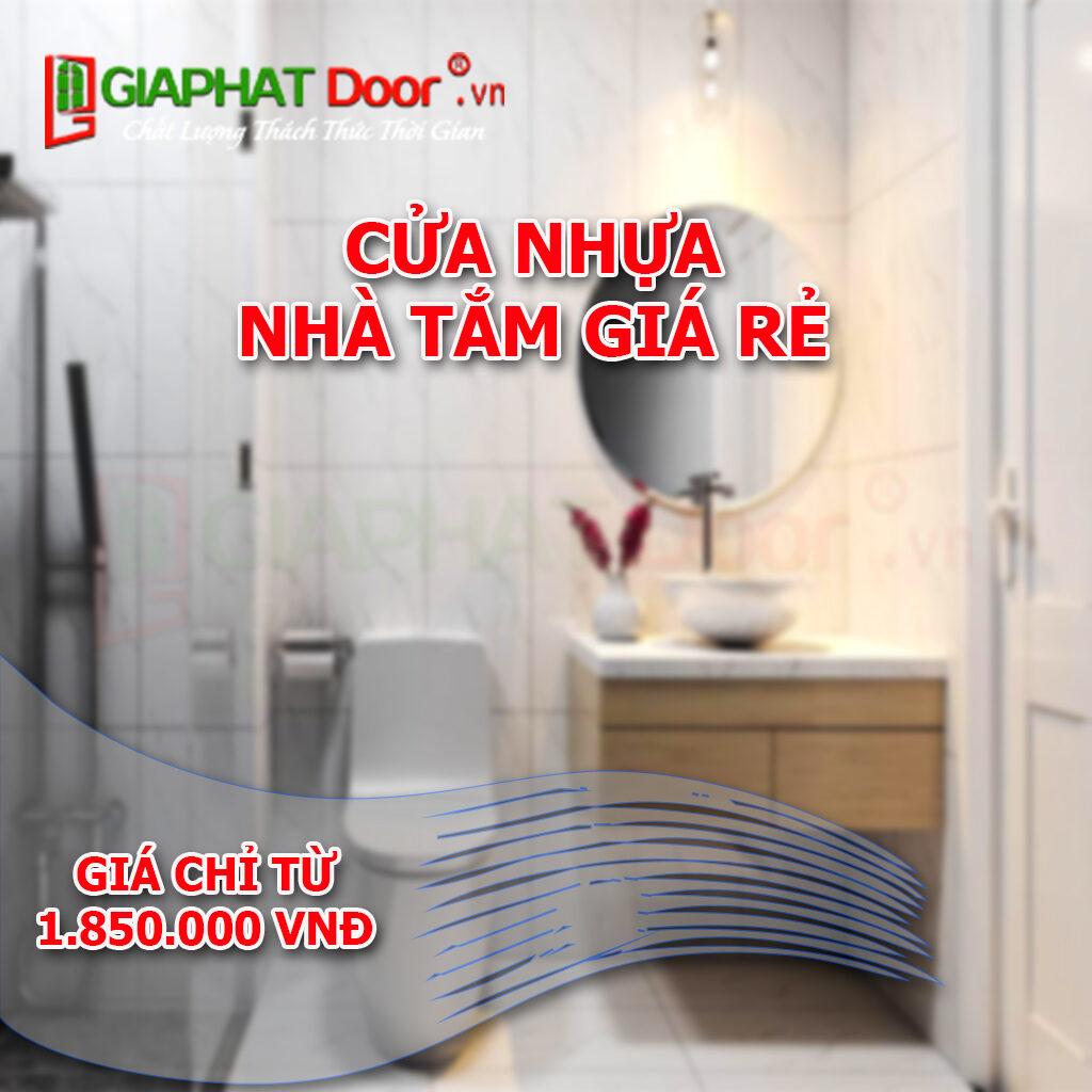 Lựa chọn cửa nhựa nhà tắm thích hợp