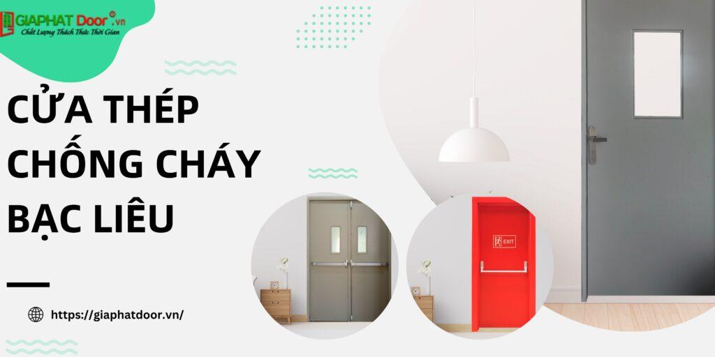 Cửa thép chống cháy Bạc Liêu