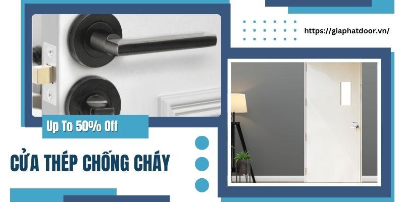 Cửa thép chống cháy Cà Mau có những phụ kiện nào?