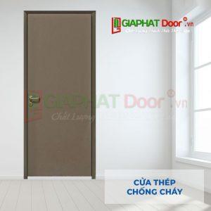 Cửa Thép Chống Cháy P1 mau den