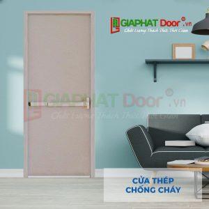 Cửa Thép Chống Cháy P1 xam thanh thoat hiem