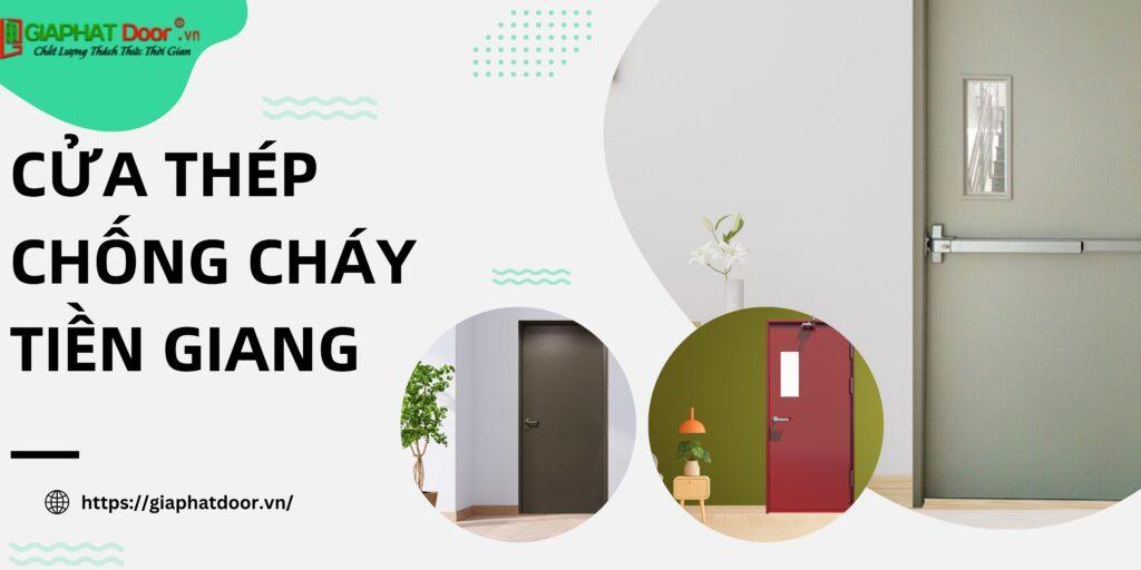 Cửa thép chống cháy Tiền Giang 1 cánh