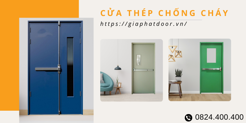 Cửa thép chống cháy giúp tăng cường ánh sáng và tiết kiệm điện năng