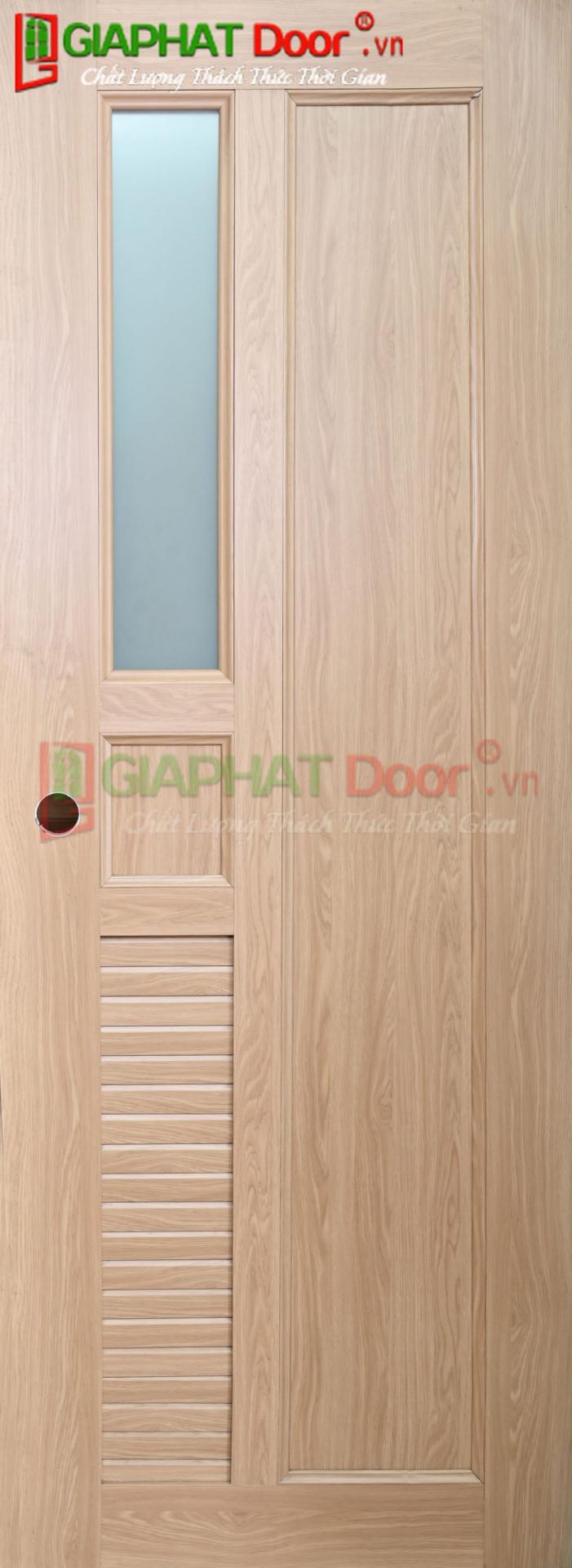 Cửa Nhựa Đài Loan GPD NG.B25, Cửa nhựa cao cấp, cửa nhựa Đài Loan, Cửa nhựa vân gỗ, cửa nhựa giả gỗ, Cửa nhà vệ sinh, Cửa phòng tắm, Cửa thông phòng, cửa giá rẻ
