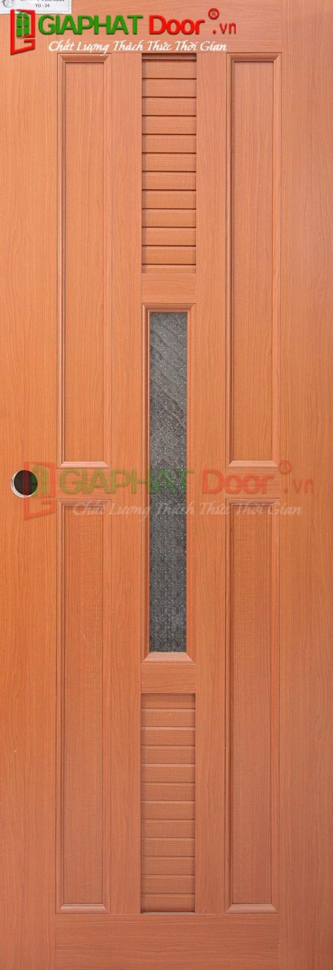 Cửa Nhựa Đài Loan GPD YQ.24, Cửa nhựa cao cấp, cửa nhựa Đài Loan, Cửa nhựa vân gỗ, cửa nhựa giả gỗ, Cửa nhà vệ sinh, Cửa phòng tắm, Cửa thông phòng, cửa giá rẻ