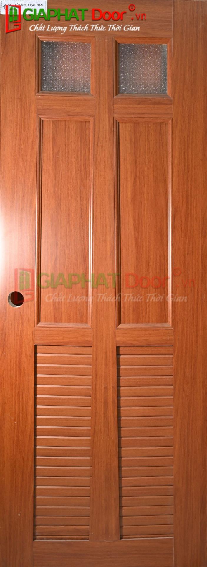 Cửa Nhựa Đài Loan GPD YQ.46, Cửa nhựa cao cấp, cửa nhựa Đài Loan, Cửa nhựa vân gỗ, cửa nhựa giả gỗ, Cửa nhà vệ sinh, Cửa phòng tắm, Cửa thông phòng, cửa giá rẻ