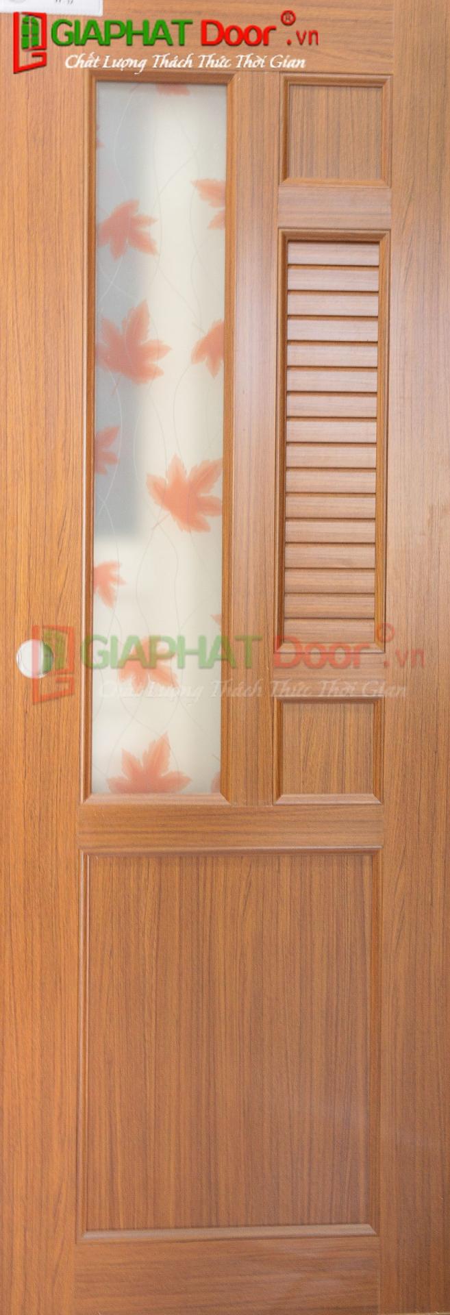 Cửa Nhựa Đài Loan GPD YY.25, Cửa nhựa cao cấp, cửa nhựa Đài Loan, Cửa nhựa vân gỗ, cửa nhựa giả gỗ, Cửa nhà vệ sinh, Cửa phòng tắm, Cửa thông phòng, cửa giá rẻ