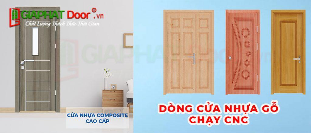 Cửa nhựa gỗ chạy CNC