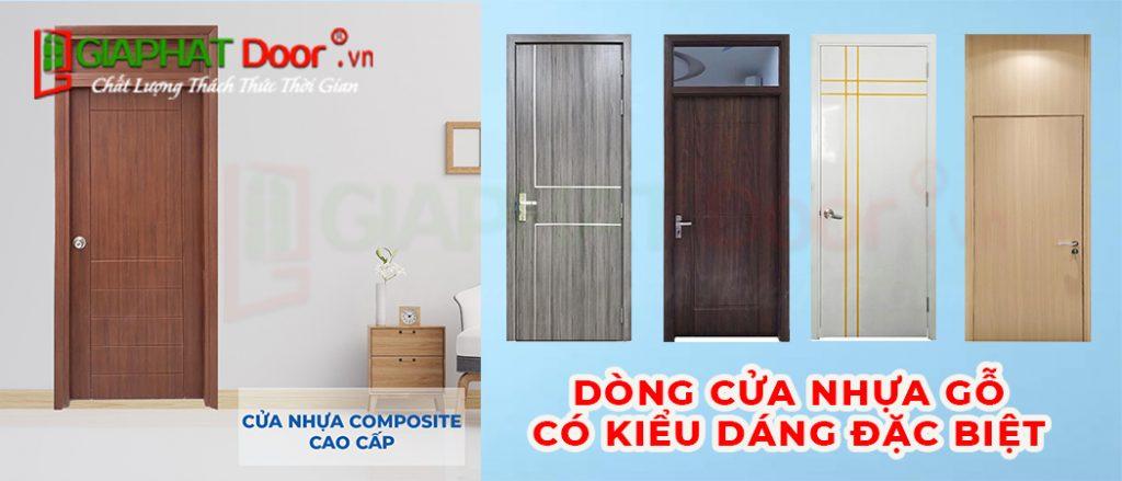 Dạng thiết kế ô Fix và kiểu dáng đầy sáng tạo của dòng cửa nhựa cháy chậm Composite