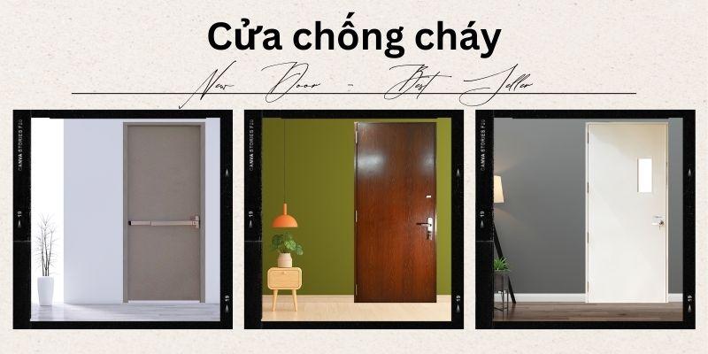 Gợi ý mẫu cửa chống cháy cho phòng ngủ