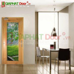 Cửa gỗ HDF Veneer GPD 1BG-ASK