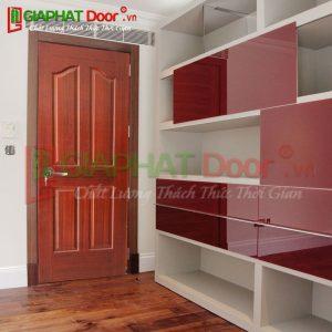 Cửa gỗ công nghiệp HDF Veneer GPD P14A-SAPELE