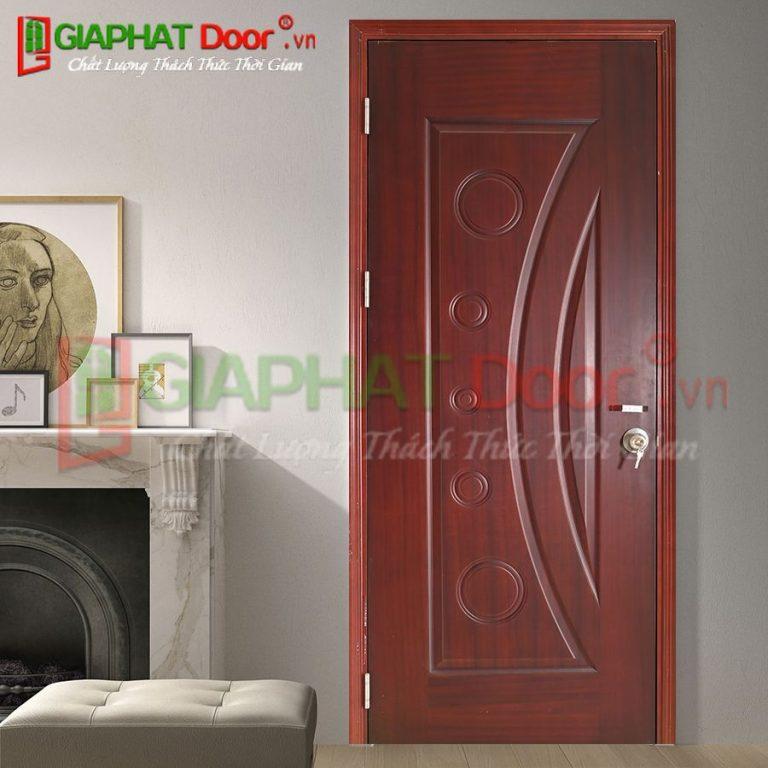 Cửa gỗ công nghiệp HDF Veneer GPD V3A-Xoandao