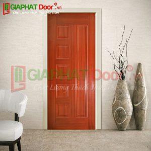 Cửa gỗ công nghiệp HDF Veneer GPD V6B-SAPELE