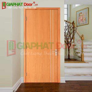 Cửa gỗ công nghiệp HDF Veneer GPD VP1R2-OAK