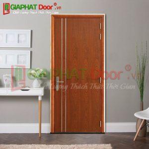 Cửa gỗ công nghiệp HDF Veneer GPD VP1R2-SAPELE