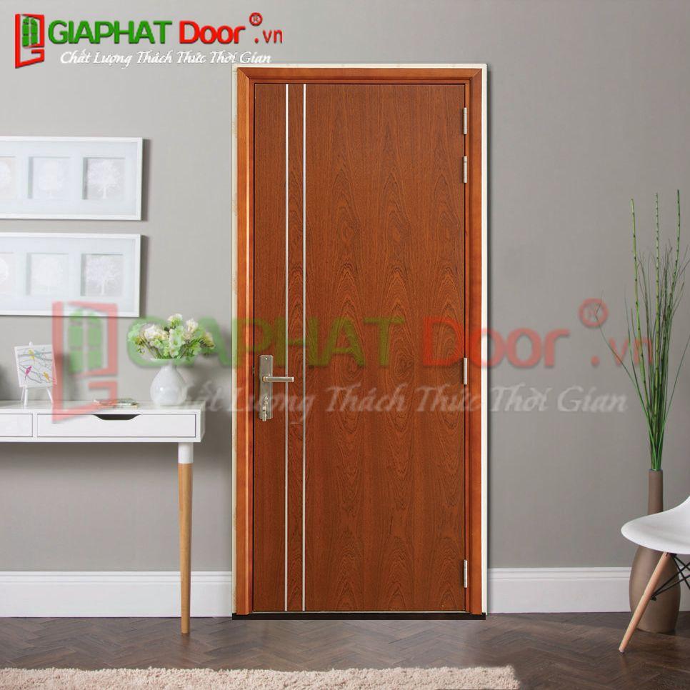 HDF.VP1R2-SAPELE. Cửa gỗ công nghiệp HDF Veneer GPD VP1R2-SAPELE
