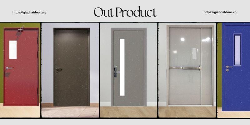 Mẫu cửa thép chống cháy chất lượng và giá tốt được phân phối bởi Gia Phát Door