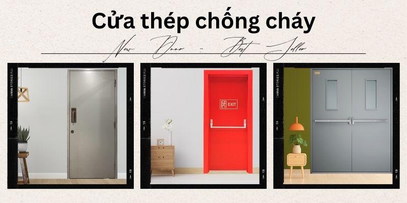 Mẫu cửa thép chống cháy Tp Cần Thơ được sản xuất bởi Gia Phát Door