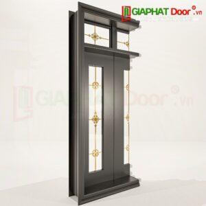 Cửa Nhôm Vân Gỗ SGD-CNVG-30