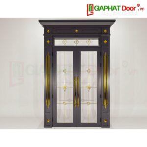 Cửa Nhôm Vân Gỗ SGD-CNVG-33