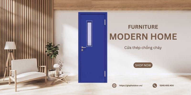Sơ lược về mẫu cửa thép chống cháy Đồng Tháp có ô kính
