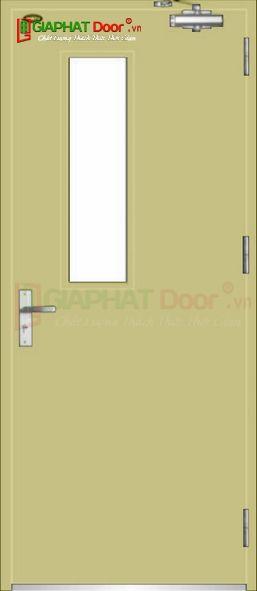 Cửa thép chống cháy TCC.P1G1-1-C2