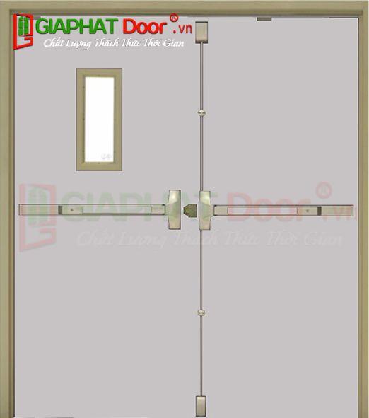 Cửa thép chống cháy TCC.P3-G1-C4