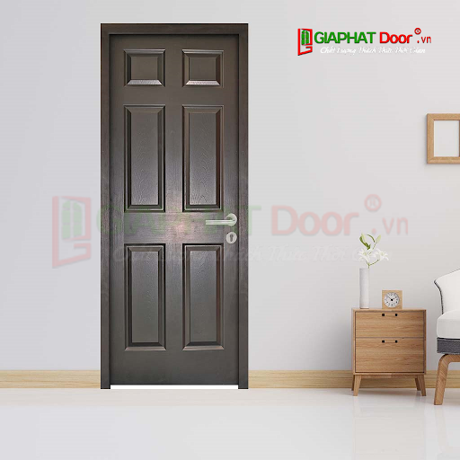 Mẫu cửa gỗ cao cấp HDF 6A-C14 Mẫu cửa gỗ cao cấp HDF 6A-C14