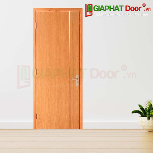 Mẫu cửa gỗ giá rẻ Composite veneer P1R2 Mẫu cửa gỗ giá rẻ Composite veneer P1R2