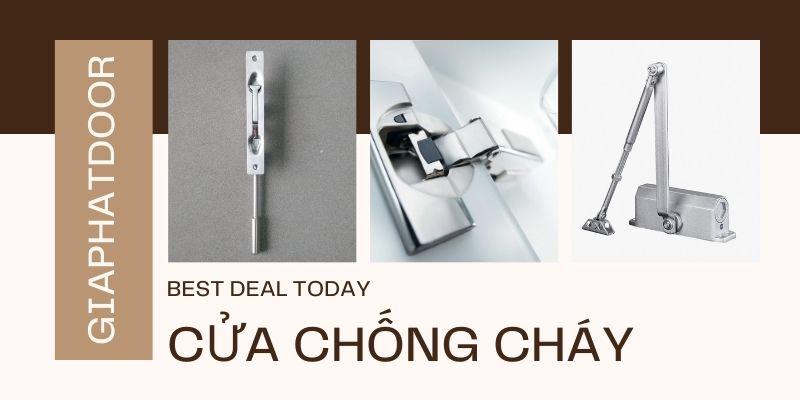 Báo giá phụ kiện cửa chống cháy Tp Cần Thơ