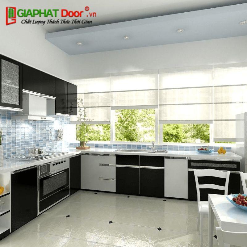 Bếp có khoảng trống phía sau không tốt trong phong thủy