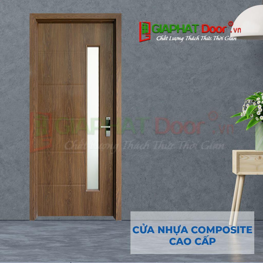 Cửa nhựa composite là vật liệu tổng hợp được làm từ sợi gỗ / bột gỗ và các nhựa nhiệt dẻo (bao gồm PE, PP, PVC, PLA, v.v.)
